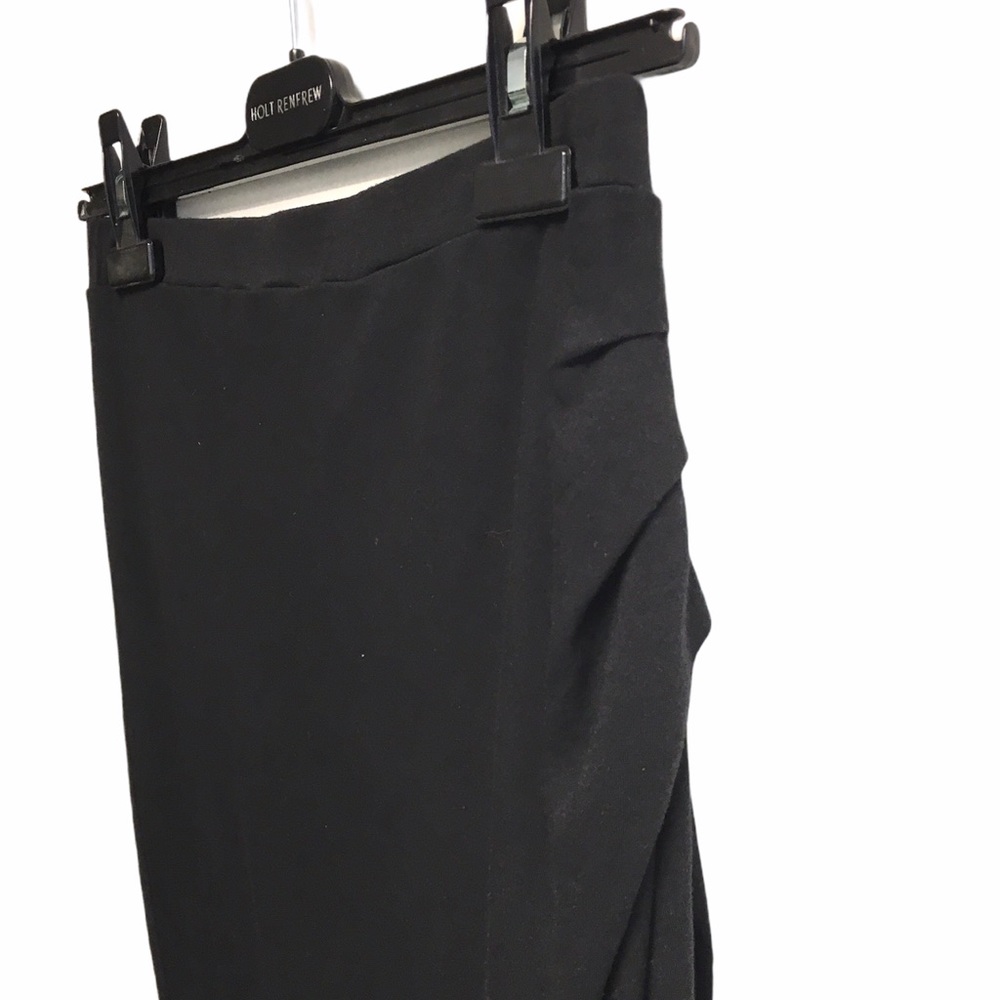 (SOLD) GENTLE FAWN Maxi Skirt Slit Cut Side Black M - Picture 3 of 4